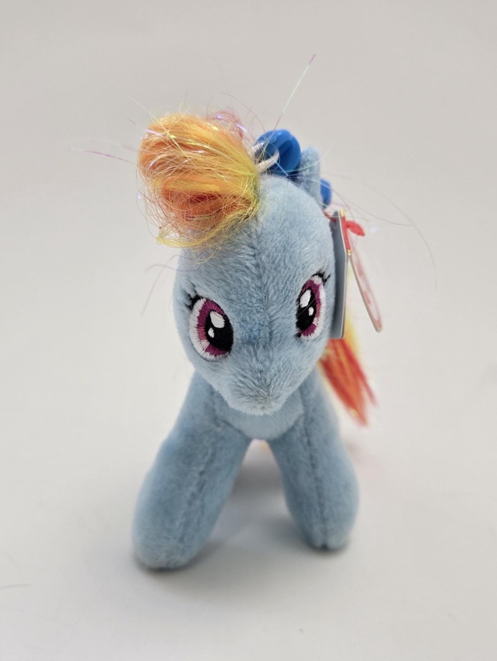 TY Sparkle “Rainbow Dash” the Pony - Plastic Keychain (4 inch)